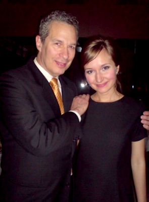 Evgeniya Sotnikova with Eugene Kohn