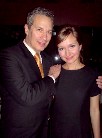 Evgeniya Sotnikova with Eugene Kohn