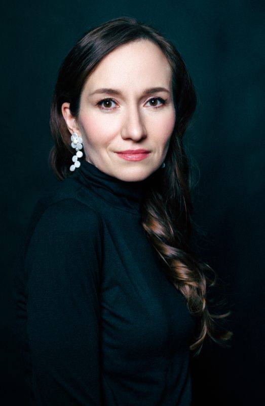 Evgeniya Sotnikova, soprano. Portrait by Oxana Ivleva