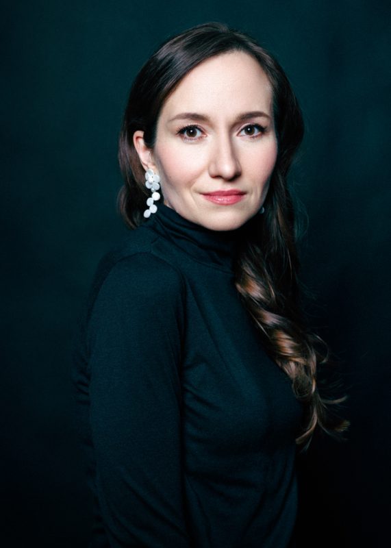 Evgeniya Sotnikova, soprano. Portrait by Oxana Ivleva