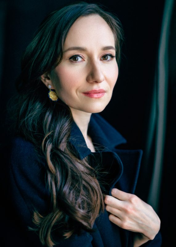 Evgeniya Sotnikova, soprano. Portrait by Oxana Ivleva